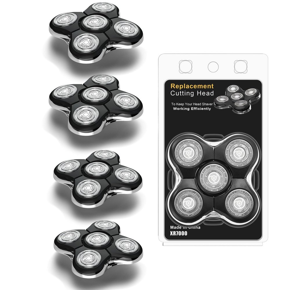 XR7000 Balder Pro Replacement Head Compatible with Remington Balder Pro Head Shaver Model XR7000/XR1500/XR1501 (4 Count)