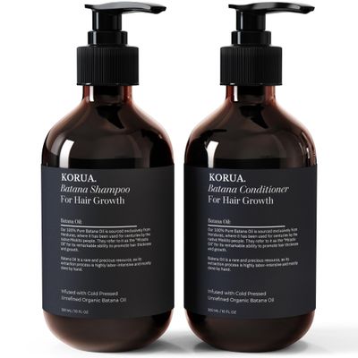 Batana Oil Shampoo and Conditioner for Hair Growth and Healthy Hair