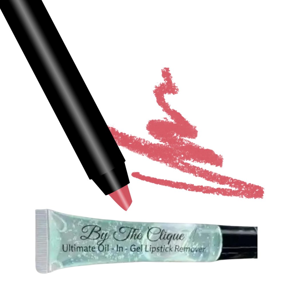 By The Clique Naturally Nude Ros Lip Liner Pencil and Hydrating Ultimate Remover Bundle