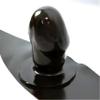 Handmade Latex Hood Mask Removable Blindfold and Mouth Piece Back Zipper with Blond Ponytail (With Black Jj Gag, Customize Size, with blond wig) view 4
