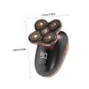 NinthAvenue Basics Men's 5-Head Razor LCD Display Rechargeable Body Shaver Trimmer Easy to Use Comfortable for Daily Grooming view 2