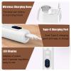 Cordless Electric Nail Drill Professional Efile Nail Drill Kit for Acrylic/Gel Nails, Manicure Pedicure Polishing Shape Tools Design for Home Salon Use, Drill para Uas Profesional 15000 RPM (Pink) view 4
