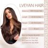 Tape in Hair Extensions Human Hair 22 Inch Dark Brown 20pcs 50g/pack Straight Seamless Weft Skin Invisible Thick Human Hair Tape in Extensions for Women (#2, 22 Inch) view 4