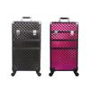 DFEDHF Multi-Layer Trolley Makeup Suitcase, Portable Makeup Trolley Suitcase, Nail Art and Tattoo Beauty Suitcase(D-35 x 25x 71 cm) view 2