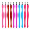 Cuticle Pusher Cuticle Pushers Tool Professional Nail Scraper Pushers Dead Skin Cuticle Remover Dual Ended Cleaner Cuticle Trimmer for Fingernails Toenails Home Nail Shop 10 Pcs view 1