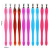 Cuticle Pusher Cuticle Pushers Tool Professional Nail Scraper Pushers Dead Skin Cuticle Remover Dual Ended Cleaner Cuticle Trimmer for Fingernails Toenails Home Nail Shop 10 Pcs view 2
