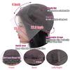 13x4 HD Glueless Wigs For Black Women, Transparent Lace Frontal Wigs Human Hair 180% Density, Headband Wig Human Hair Pre Plucked with Baby Hair (20 Inch) view 3