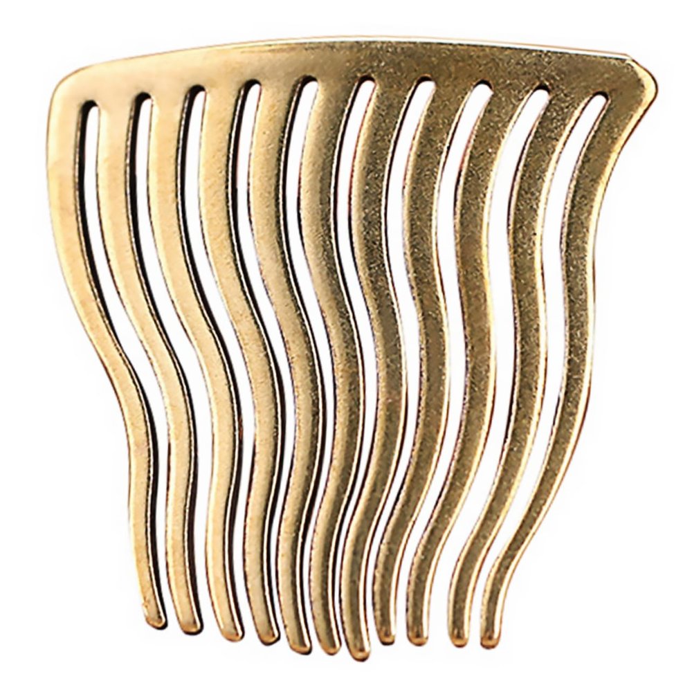 1pc Hairpin Hair Toppers Comb Retro Decor Bridal Accessories Big Comb and Round Brush Wedding Accessories Clip Decor dress Wedding Headwear NinthAvenue Basics