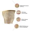 1pc Hairpin Hair Toppers Comb Retro Decor Bridal Accessories Big Comb and Round Brush Wedding Accessories Clip Decor dress Wedding Headwear NinthAvenue Basics view 4