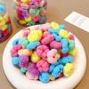 100Pcs Elastic Hair Ties Hair Rubber Bands Small Girl Hair Ties Ponytail Holders Hair Loop Styling Tool Hair Accessories for Girls(Multicolor) view 3