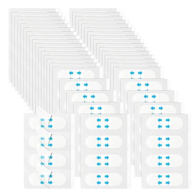 Amazleer 140 Pcs Face Tape Lifting Invisible, Neck Facelift Strips V-Shape Lifting Strips for Double Chin, Neck, Jowls (140)