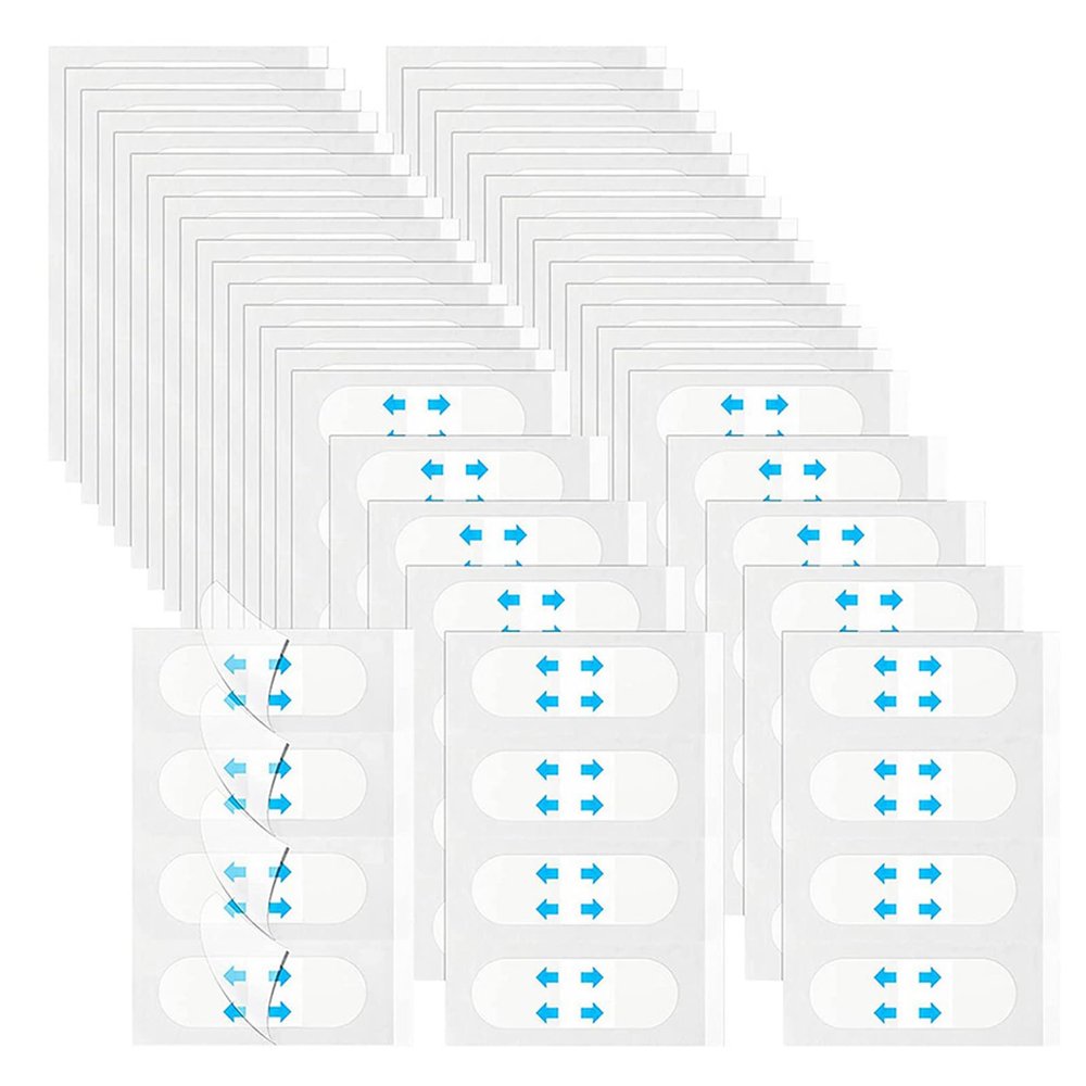 Amazleer 140 Pcs Face Tape Lifting Invisible, Neck Facelift Strips V-Shape Lifting Strips for Double Chin, Neck, Jowls (140)