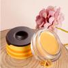 4 PCS Bee Lip Balm Honey Pot,Propolis Lip Mask Moisturizing Moisture Nourishing Dry & Chapped,Care and Reduces Lines, Exfoliating (Honey) view 3