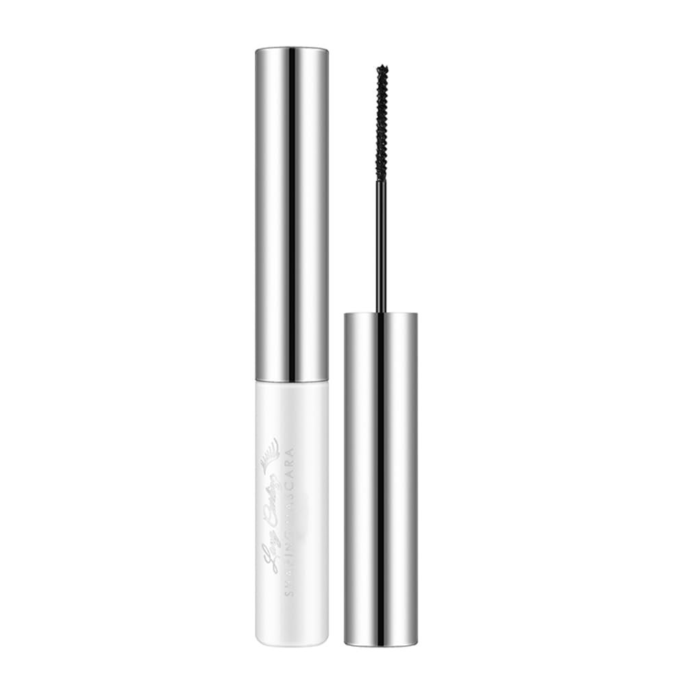 Black Waterproof Mascara for Fine Short Eyelash, Small Wand Brush Mascara, Long-Lasting, Smudge-proof, Voluminous Eyelashes, Gift (Black, 1 PCS)