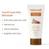 Naturali Ubtan Brightening Face Scrub | With Superfoods Saffron & Turmeric | Exfoliates | Removes Tan | Boosts Skin Glow | Paraben-free | For All Skin Types | 100g view 2