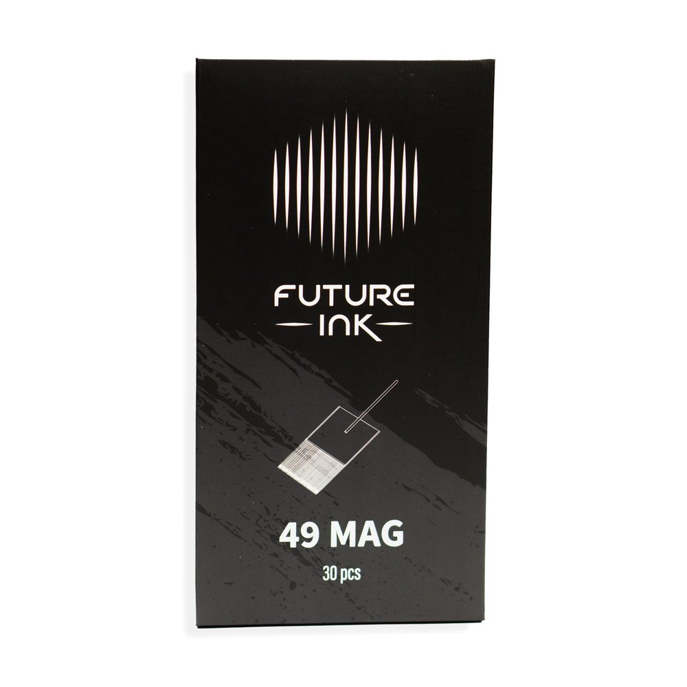 Future Ink Blackout Tattoo Needles on Bar 49 magnum 1249M1 - NOT CARTRIDGE - ideal for heavy blackwork and blackout tattoos, traditional needles