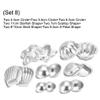 aqxreight Handmade Aluminium Alloy Bath Bomb Model Set - 9 Exclusive Shapes for Fizzy Crafting and DIY Cake Making Tools -, Hygienic Bath Bomb Model Kit (Set 8) view 4