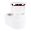 Electric Makeup Brush Cleaner Dryer Machine, Automatic Brush Cleaning Drying Device with Transparent Body, Large Capacity Portable Cosmetics Tool for Deep Cleansing view 2