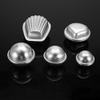 aqxreight Handmade Aluminium Alloy Bath Bomb Model Set - 9 Exclusive Shapes for Fizzy Crafting and DIY Cake Making Tools -, Hygienic Bath Bomb Model Kit (Set 1) view 3
