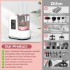 THEMARS 3 IN 1 Electric Makeup Brush Cleaner Machine With Dryer, USB Portable Automatic Cosmetic Brushes Cleaner (White) view 4