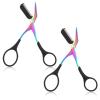 Giantree Eyebrow Trimmer Scissor, Eyebrow Scissors Eyebrow for Women, Professional Eyebrow with Comb, Non-Slip Eyebrow Cutter Eye Brow Razors Makeup Tool Accessories view 1