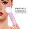 2 in 1 Nose Contoures Makeup Brush, U Shaped Makeup Brush for Sculpting and Defining the Nose, 6.9in Nose Makeup Brush Soft Innovative Dual End Nose Sculpting Brush view 2