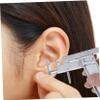 ASAKKURA 1set Painless Ear Piercing Tool Kit Steel Ear Piercer for Home Shop Use Easy to Use for Women Girls Boy Girl Accurate Perforation for Beautiful Earrings view 2