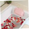AUTSUPPL Bathroom Bathtub Bath Pillow Headrest Cushion with Cups Comfortable Relaxing Sponge for Tub Use Soft and Lightweight Design view 3