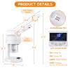 Facial Steamer Nano Ionic Face Steamer with Extendable Arm, Portable Facial Steamer, Rotating Nozzle Esthetician Vapor Face Steamer view 2