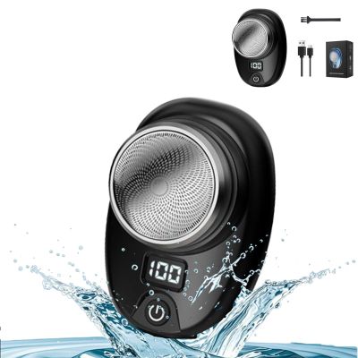 2025 New Mini Shaver,Mini Electric Shaver,Mini Electric Shaver Pocket Size Waterproof Razor Washable Portable,Wet Dry Electric Shavers for Travel, Office(#1)
