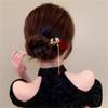 FMURY Chinese rose hairpin ancient tassel hairpin vintage bridal coiffure headwear view 2