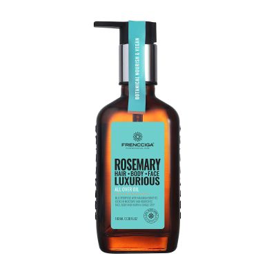 FRENCCIGA Rosemary Oil For Hair, Scalp, Face & Body, Multi-Use Rosemary Oil Serum for Moisturing & Nourishing Skin & Hair