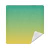 Emelivor Yellow Green Gradient Self-Adhesive Magic Cloth Makeup Bag Portable Cosmetic Bag for Travelling Camera Lens Wrap Travel Makeup Bag Organizer for Cosmetics, 13.8x13.8in view 1