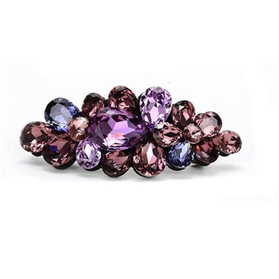 FMURY Hairpin Accessories Rhinestone Clip Hair Accessory Adult Versatile Personality Top Clip Clip Headdress(E)