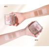 1 PC Neiyou 4 Colors Facial Contour & Facial Highlighter Blusher Palette, Multi Purpose Matte Contouring Highlighting Palette Creating 3D Makeup (01#, 8g) view 4