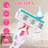 Lasnten 39 Pcs Disposable Women Razors 6 Blade Sensitive Skin Shaving Razor Set Include 3 Non Slip Handles and 36 Refills(Pink) view 3