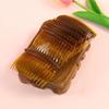 10Pcs 7x4.5CM Hair Side Combs 14 Teeth Plastic French Twist Comb Vintage Fine Hair Clips Hair Styling Accessories for Women Girls Bridal Wedding(Coffee) view 3
