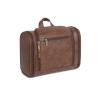 AGDHERSNVX Personalized Leather Toiletry Bag for Women and Men Hanging Makeup Bag Travel Dopp Kit Bathroom Shaving Bags Gift for Fathers Men Boyfriend view 1
