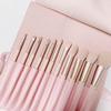 11pcs Professional Makeup Brush Set Makeup Brushes Kabuki Makeup Brush Set Foundation Brush with Travel Makeup Bag (11 Brush + PU bag) view 3