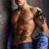 16 Sheets Black Scary Realistic Temporary Tattoos for Men and Women, Half Arm Waterproof Temp Tattoo Stickers Adults, Hand and Body Art Dragon Flower for BBQ Pool Beach Party view 2