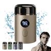 Mini Portable Electric Shaver, Mini Electric Shaver Razor, Mini 3D Micro Float Shaver Pocket Razor for Men (#B) view 1
