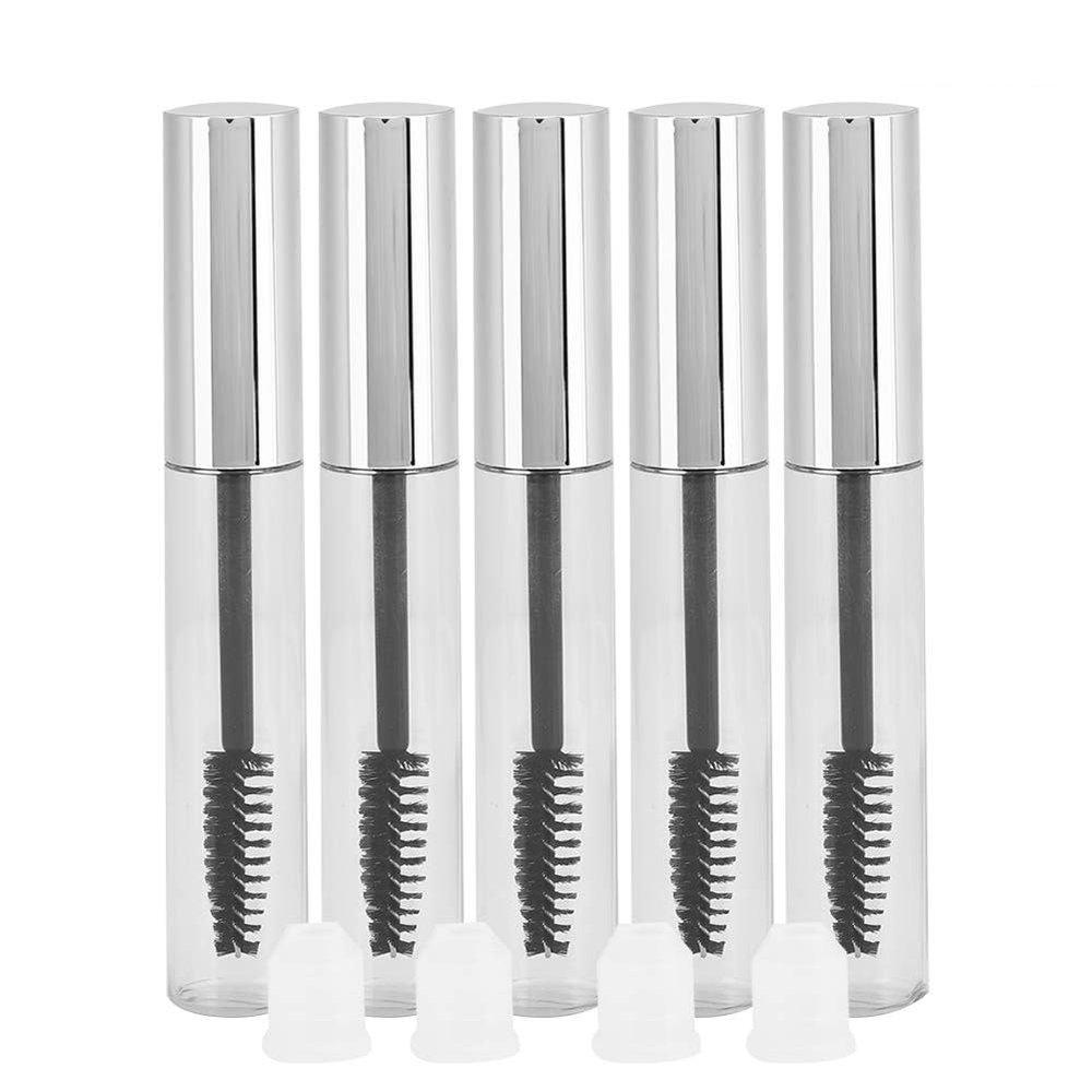 30pcs 10ML Refillable Empty Mascara Tubes with Bottle Stopper, Portable Travel Size Cosmetic Packaging Containers for Mascara, Eyelash Growth Liquid and Other Cosmetics