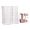 Acrylic Makeup Organizer Clear Cosmetic Brush Holder with Dustproof Lid 3 Drawers view 4