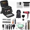 Barber Supplies Bag Portable,Barber Carrying Bag with Shoulde Strap, Barber Tools Storage Hair Clipper Case Organizer for Scissors Clippers Trimmers & Haircut Kits,Professional Hairdressing Bag view 2