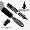 Beard Pen Filler for Men - Barber Styling Grooming Pencil - Gifts for Men Boyfriend Husband Couple, Anniversary Birthday Wedding Christmas Gifts, Beard Pencil Filler for Man And Beard Brush (BLACK) view 2