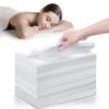 100 Pcs Disposable Bed Sheets (31" x 71"), Disposable Massage Table Sheets, Non Woven Fabric, Breathable SPA Bed Cover for Ultimate Hygiene & Comfort in Massage,Tattoos,Waxing, for Esthetician (White) view 1