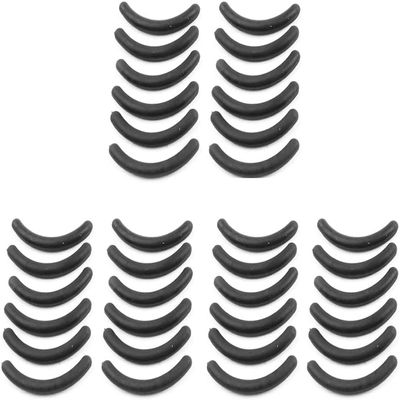 36 Pcs Black Eyelash Curler Replacement Pads,Rubber Makeup Tool Eyelash Curler Replacement Pads for Lady,Makeup Brushes and Tools