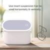 CQJRGF Travel Makeup Case Travel Makeup Bags Organizer with LED Light Mirror, Makeup Train Case Portable Cosmetic Box Jewelry Organizer for Women(A) view 2