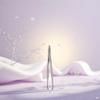 1pc Silver Slanted Flat Tip Tweezer,Slanted Flat Tip Metal Hair Eyebrow Tweezer Cosmetic Tool for Lady Shave and Hair Removal view 4