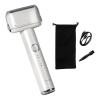 ChuYiElegance USB Mini Shaver for Men with Brush, Portable Facial Hair Trimmer for Travel, White view 1
